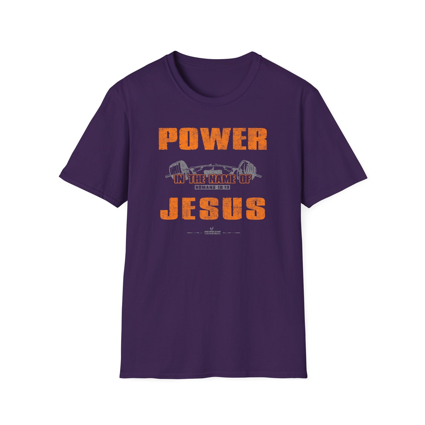 Hero316: "Power in the Name of Jesus" - Unisex Softstyle Tee